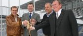 Schlüsselübergabe am Eurospeedway Lausitz