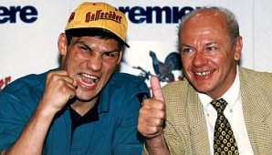 Alte Zeiten: Dariusz Michalczewski uns Klaus-Peter Kohl Michalczewski Kohl imago