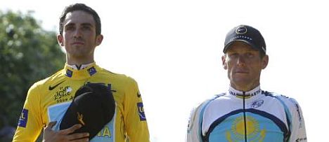 Tour de France - Schlagabtausch zwischen Armstrong und Contador