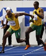 Bolt holt drittes Gold