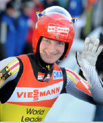 Deutsche Rodler in Olympiaform