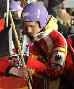 Martin Schmitt in der Qualifikation stark