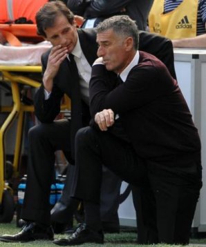 Milan-Coach Massimiliano Allegri AC Mailand,allegri,italien,seriea
