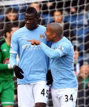 Mario Balotelli rettete City einen Punkt gegen Sunderland