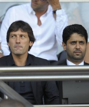 Leonardo und Nasser Al-Khelaifi