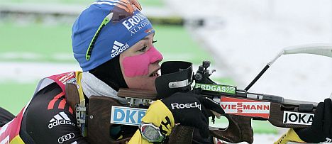 Magdalena Neuner gewinnt Sprint in Kontiolahti