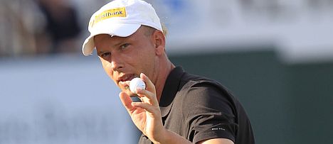 Deutsche Golfer in Dubai gl�nzend im Rennen