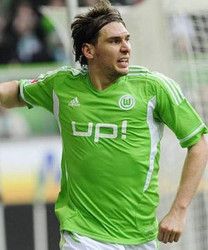 Patrick Helmes traf doppelt für den VfL Wolfsburg