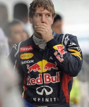 Sebastian Vettel fühlt sich nicht wohl mit seinem Auto Sebastian Vettel Formel 1 China