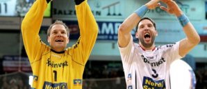 Mattias Andersson (l) und Tobias Karlsson