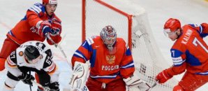 Deutschland,Russland,Eishockey,WM,Kevin Lavallee,Alexander Svitov