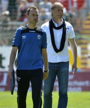 Georgi Donkov (li.) und Reinhard Stumpf Donkov Stumpf Wacker Burghausen