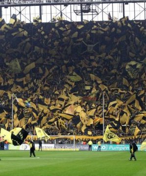 Die BVB-Fans können sich freuen Dortmund Fans DFB-Pokal