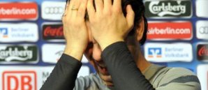 Levan Kobiashvili kann es nicht mit ansehen fussball imago 203 Levan Kobiashvili Hertha BSC