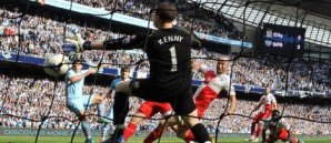 Sergio Agüero erzielt das Tor zum Titel für Manchester City Manchester City, Sergio Agüero, Queens Park Rangers