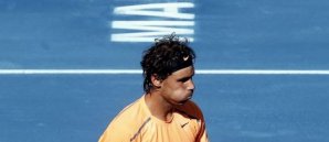 Nadal,Tennis,blauer Sand,Madrid