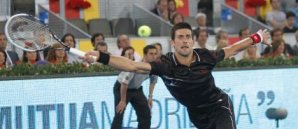 tennis,madrid,djokovic,tipsarevic,blauer sand