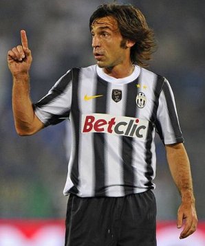 Andrea Pirlo, Serie A, Juventus Turin, Stern