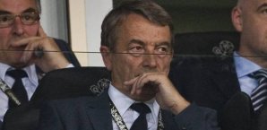 Wolfgang Niersbach auf der Tribüne em,euro,2012,polen,zweiter weltkrieg,danzig,dfb,niersbach