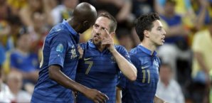 Frankreich, EM 2012, Ribery, Nasri, Diarra