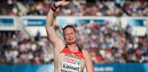 Nadine Kleinert wird in Helsinki zum ersten Mal Europameisterin Helsinki,Kugelstoßen,Leichtathletik-EM 2012,Nadine Kleinert