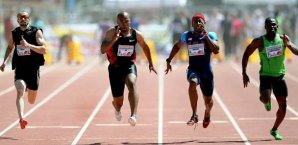 Walter Dix ist einer der Favoriten über die 100 Meter Leichtathletik, 100 Meter, Walter Dix