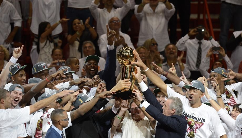Miami Heat feiern ihren NBA-Triumph