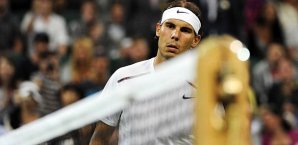 Rafael nadal ist sein Frust anzusehen Rafael Nadal, Wimbledon, Lukas Rosol