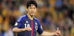 Shinji Kagawa kam zum Einsatz Shinji Kagawa,Manchester United,Premier League,Japan