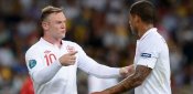 Wayne Rooney,Glen Johnson,EM 2012,England