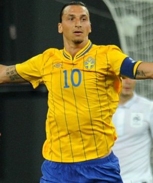 Zlatan Ibrahimovic em 2012, schweden