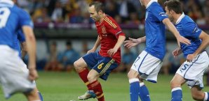 Die besten Mittelfeldspieler der EM, Euro 2012, Andres Iniesta