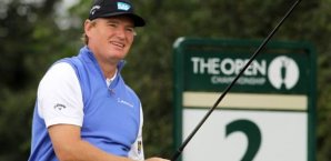 Ernie Els feierte seinen vierten Erfolg bei einem Major-Turnier Ernie Els,British Open,Major-Sieg