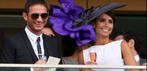 Frank Lampard gemeinsam mit seiner Verlobten Christine Bleakley Frank Lampard,Pferderennen,Ascot,Christine Bleakey