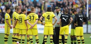 Jürgen Klopp schwört seine Borussia ein fußball,Bundesliga,Dortmund,Klopp