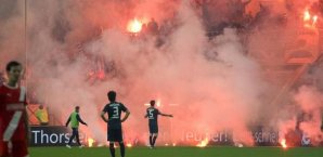 Die Vorgänge aus dem Relegationsspiel beschäftigten die Sportgerichte seit Mitte Mai Hertha BSC,Bundesliga,Fortuna Düsseldorf,Relegation,Pyro