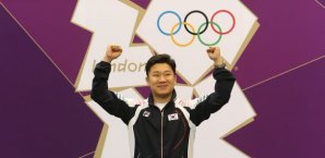 Jin Jongoh,Goldmedaille,London,olympia,2012,Siegerehrung