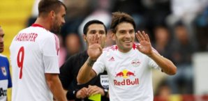 Jonathan Soriano traf doppelt für Red Bull Jonathan Soriano,Red Bull Salzburg,Ralf Rangnick,Roger Schmidt,Österreich