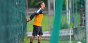 Marko Arnautovic im Bremer Trainingslager in Zell am See Marko Arnautovic,Trainingslager,Werder Bremen,Zell am See