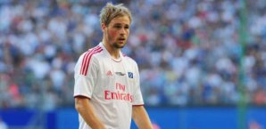 Maximilian Beister traf für den HSV Maximilian Beister,Hamburger SV