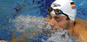 Helge Meeuw konnte zufrieden sein Meeuw, Olympia, Schwimmen