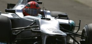 Michael Schumacher auf dem Hungaroring Michael Schumacher,GP Ungarn,Hungaroring,Mercedes,Fahren