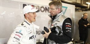 Ross Brawn: ''Michael war immer unsicher'' Michael Schumacher, Ross Brawn, Formel 1, Mercedes