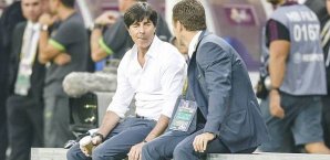 Oliver Bierhoff macht sich um Joachim Löw keine Sorgen Oliver Bierhoff, Joachim Löw,EM 2012, Deutschland