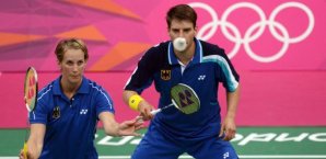 Michael Fuchs und Birgit Michels überraschen Olympia, Badminton, Michael Fuchs, Birgit Michels