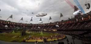 Eröffnungsfeier in London 2012 Olympia,London,Eröffnungsfeier 2012
