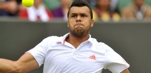 Jo Wilfried Tsonga steht im Achtelfinale Olympia, Tsonga, Wimbledon,Raonic