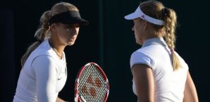 Sabine Lisicki und Angelique Kerber kamen am Ende immer besser in Fahrt Sabine Lisicki,Angelique Kerber,Olympia,Wimbledon,Anfeuern,Doppel