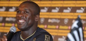 Clarence Seedorf in seinem neuen Trikot Seedorf, Botafogo, Brasilien
