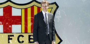 Tito Vilanova bei seiner Vorstellung als Barca-Coach Tito Vilanova,FC Barcelona,Vorstellung,Trainer